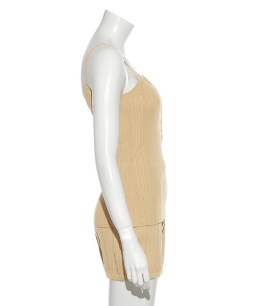 【DANSKIN×emmi】ニットカップ付きキャミタンク