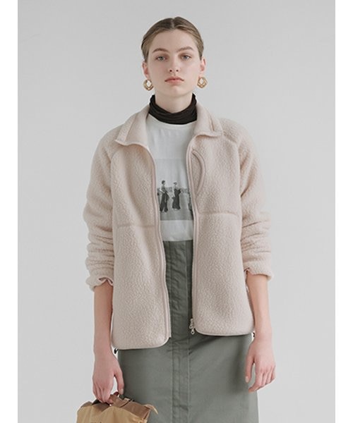 emmi×Snowpeak】Thermal Boa Fleece JK｜エミの通販｜&mall（アンド