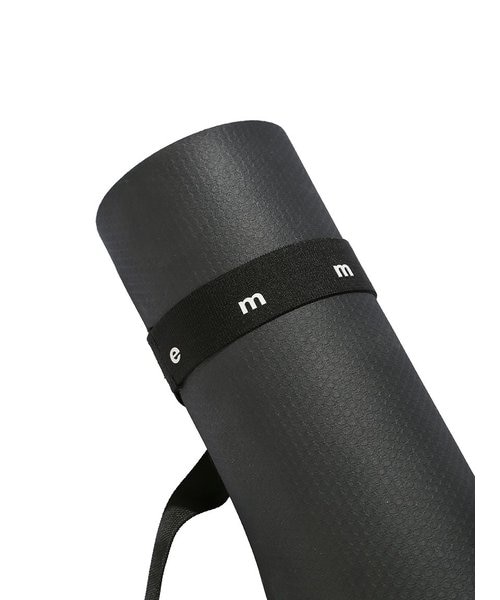 emmi ピンク ヨガマット グレーのストラップ付き emmi ヨガマット（emmi ピンク ヨガマット グレーのストラップ付き）