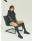 eco ロングニットブーツ