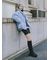 eco ロングニットブーツ