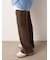 ウールニットカーゴパンツ
