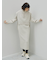 【New Year Special Item】ベスト×ハーフジップニットワンピース