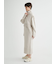 【New Year Special Item】ベスト×ハーフジップニットワンピース