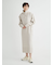 【New Year Special Item】ベスト×ハーフジップニットワンピース