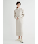 【New Year Special Item】ベスト×ハーフジップニットワンピース