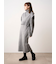 【New Year Special Item】ベスト×ハーフジップニットワンピース