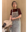 フラワーチュールキャミワンピース