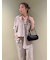 セミシアーパジャマライクシャツ
