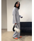 セミシアーパジャマライクシャツ