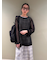 2wayメッシュニットトップス