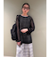 2wayメッシュニットトップス