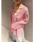2wayメッシュニットトップス