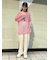 2wayメッシュニットトップス