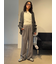 ホルターネックレイヤードカットトップス