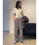 ホルターネックレイヤードカットトップス