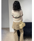 ホルターネックレイヤードカットトップス