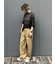 メッシュニットルーズトップス