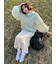 【ONLINE限定カラー】ギャザーディテールナロースカート