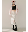 メッシュニットマーメイドスカート