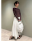 シアーピンタックフレアスカート