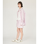 ストライプルーズシルエットシャツ
