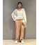 リボンディティールトップス