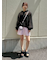 ストライプイージーハーフパンツ