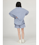 ストライプイージーハーフパンツ