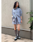 ストライプイージーハーフパンツ