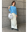 シアーニットトップス