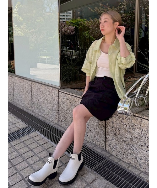 emmi×Barbour】サイドゴアレインブーツ｜エミの通販｜&mall（アンド