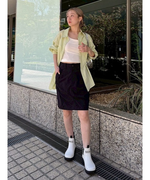emmi×Barbour】サイドゴアレインブーツ｜エミの通販｜&mall（アンド