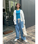 ウエストギャザーワイドパンツ