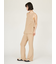 リネン混ニットパンツ