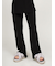 リネン混ニットパンツ