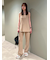 リネン混ニットパンツ