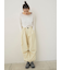 2way クロップド丈トップス