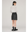フェイクレザーミニスカート
