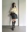 フェイクレザーミニスカート