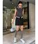 フェイクレザーミニスカート