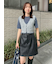 フェイクレザーミニスカート