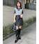 フェイクレザーミニスカート