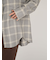 チェックオーバーシャツ