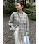 チェックオーバーシャツ
