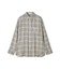 チェックオーバーシャツ
