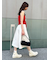 ナイロンミディスカート