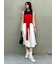 ナイロンミディスカート