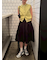 ナイロンミディスカート