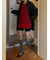 emmiロゴモヘアニットトップス